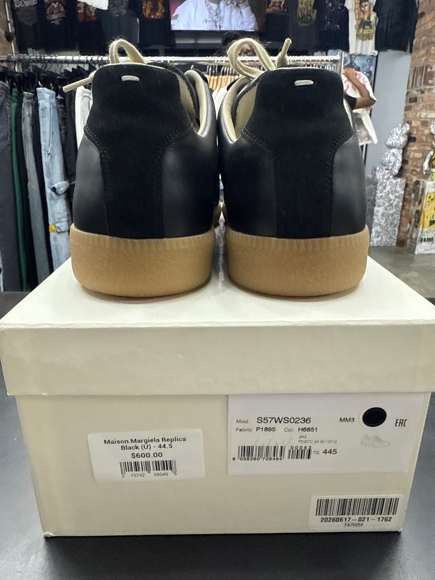 Maison Margiela Replica Black (U) - 44.5