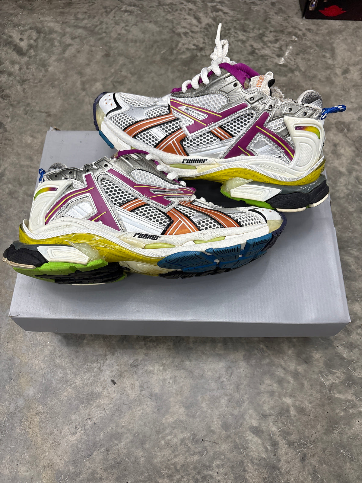 Balenciaga Multi Color Runner (U) - 41(8)