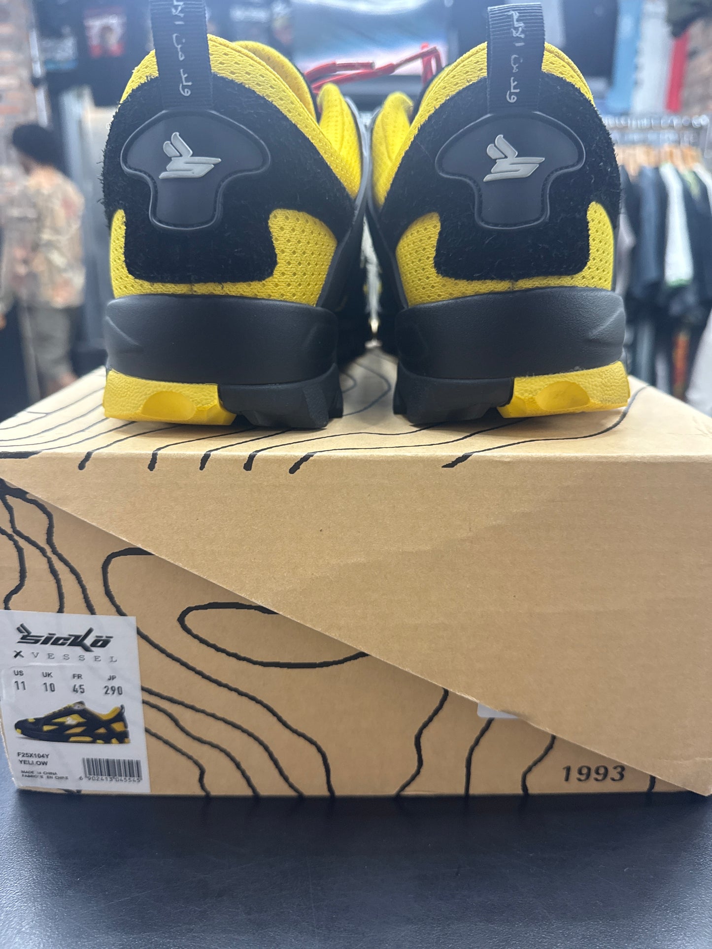 Sicko Hiking Shoe Yellow (U) - 11M