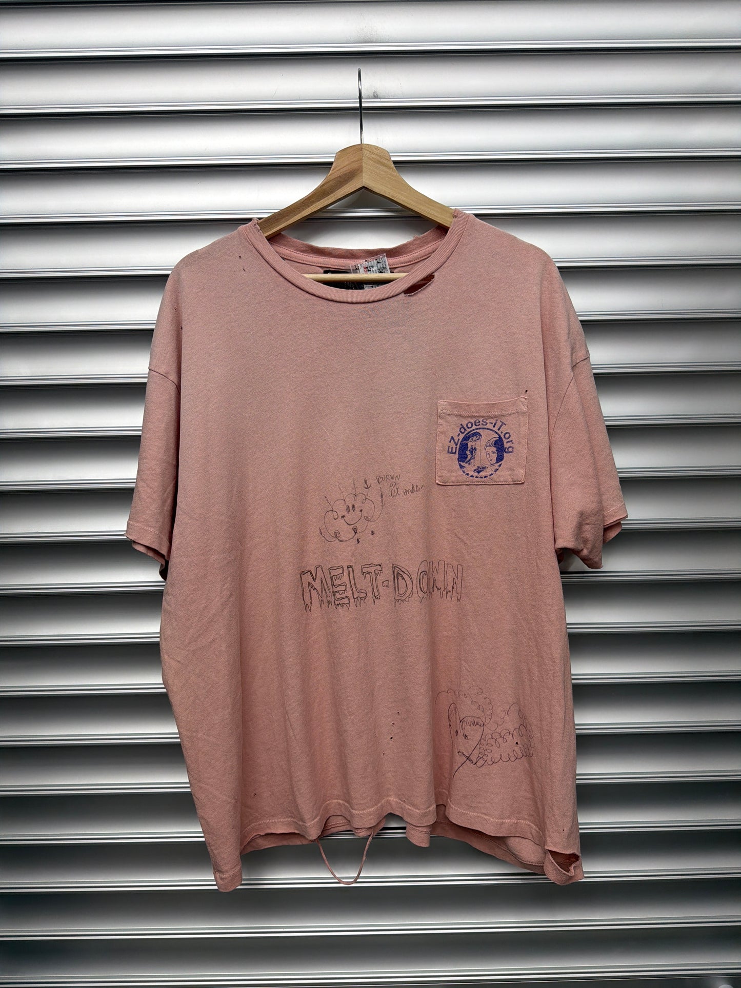 Paly Pink Meltdown Tee - XL