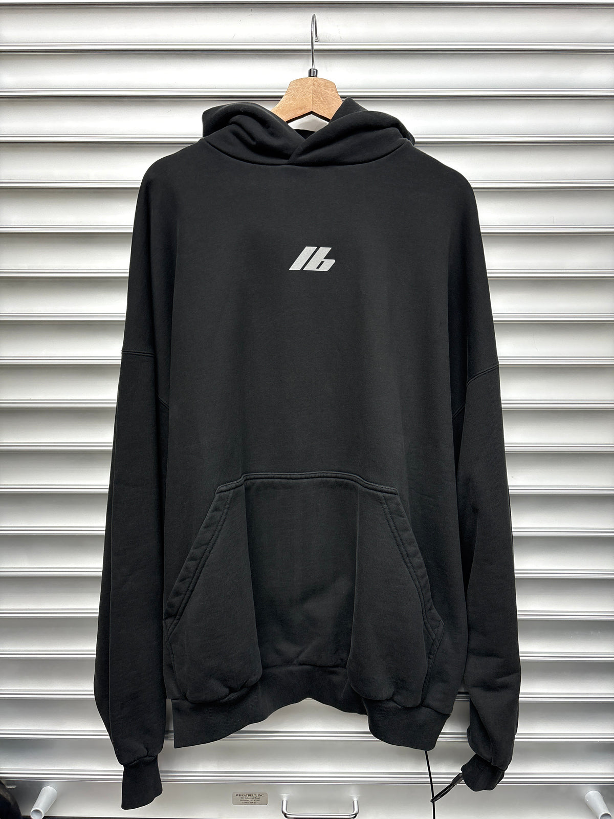 Balenciaga Active Black Hoodie - 3**