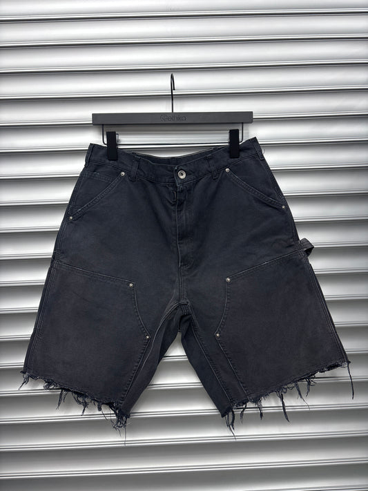 Maison Margiela Double Knee Grey Shorts - 30