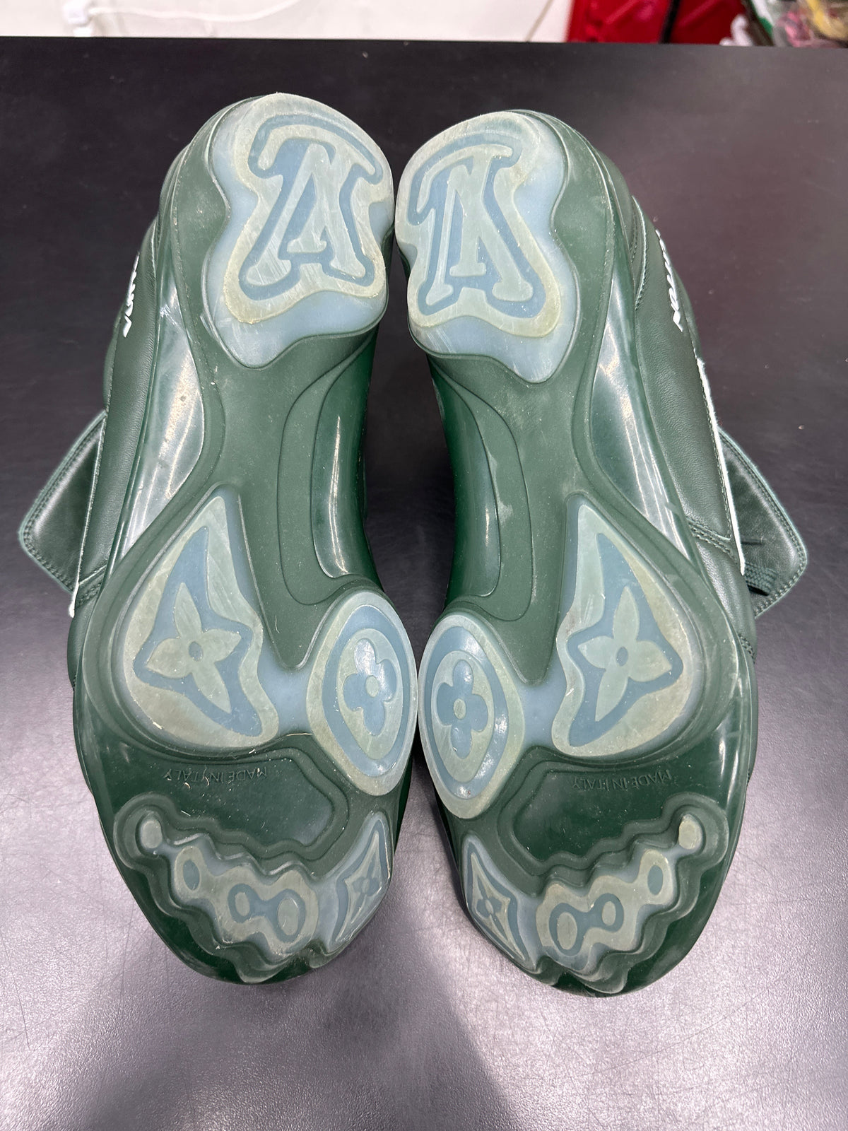 Louis Vuitton Soccer Pine Green Shoe (U) - 9.5M (NB)**