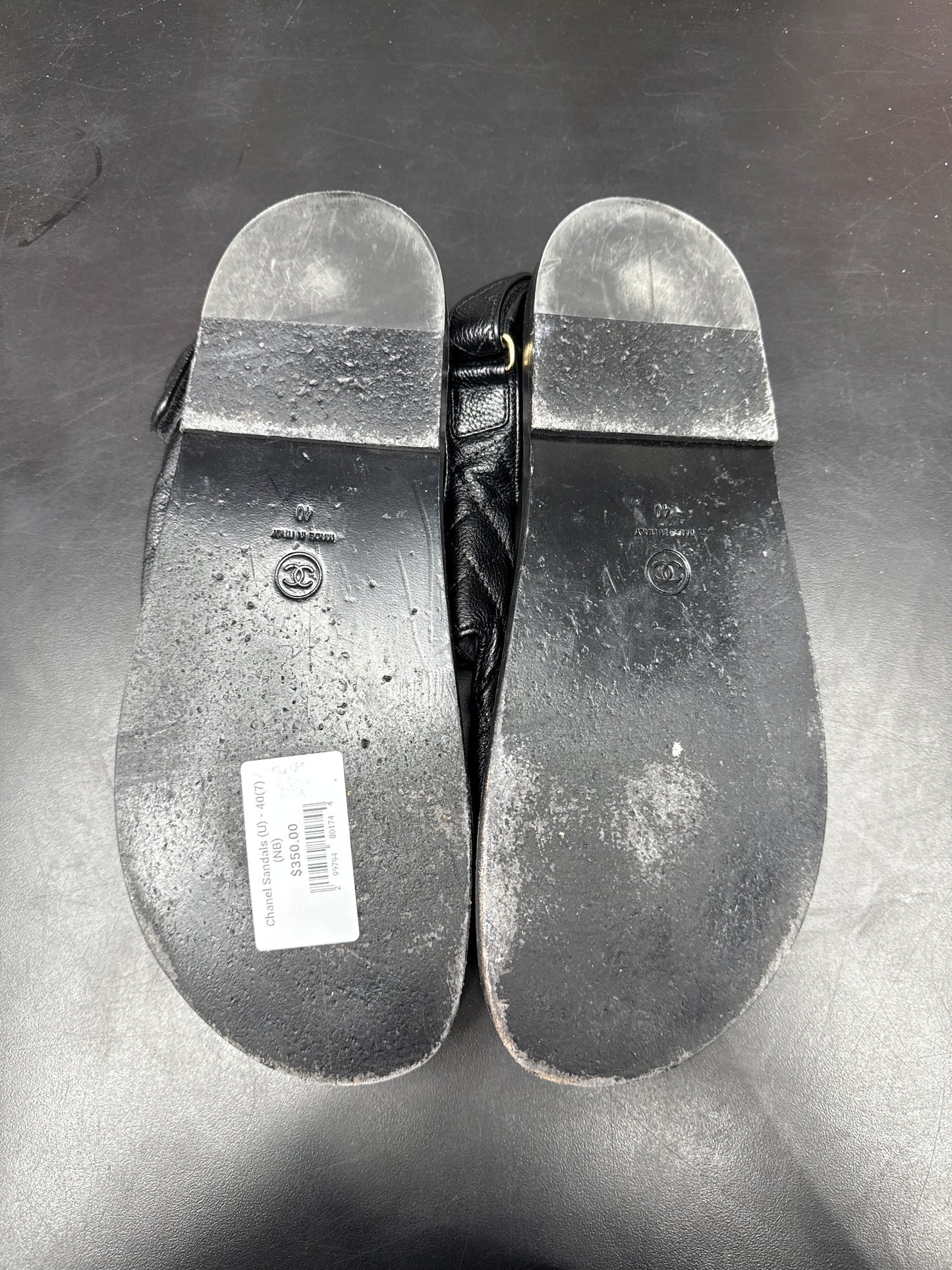 Chanel Sandals (U) - 40(7) (NB)
