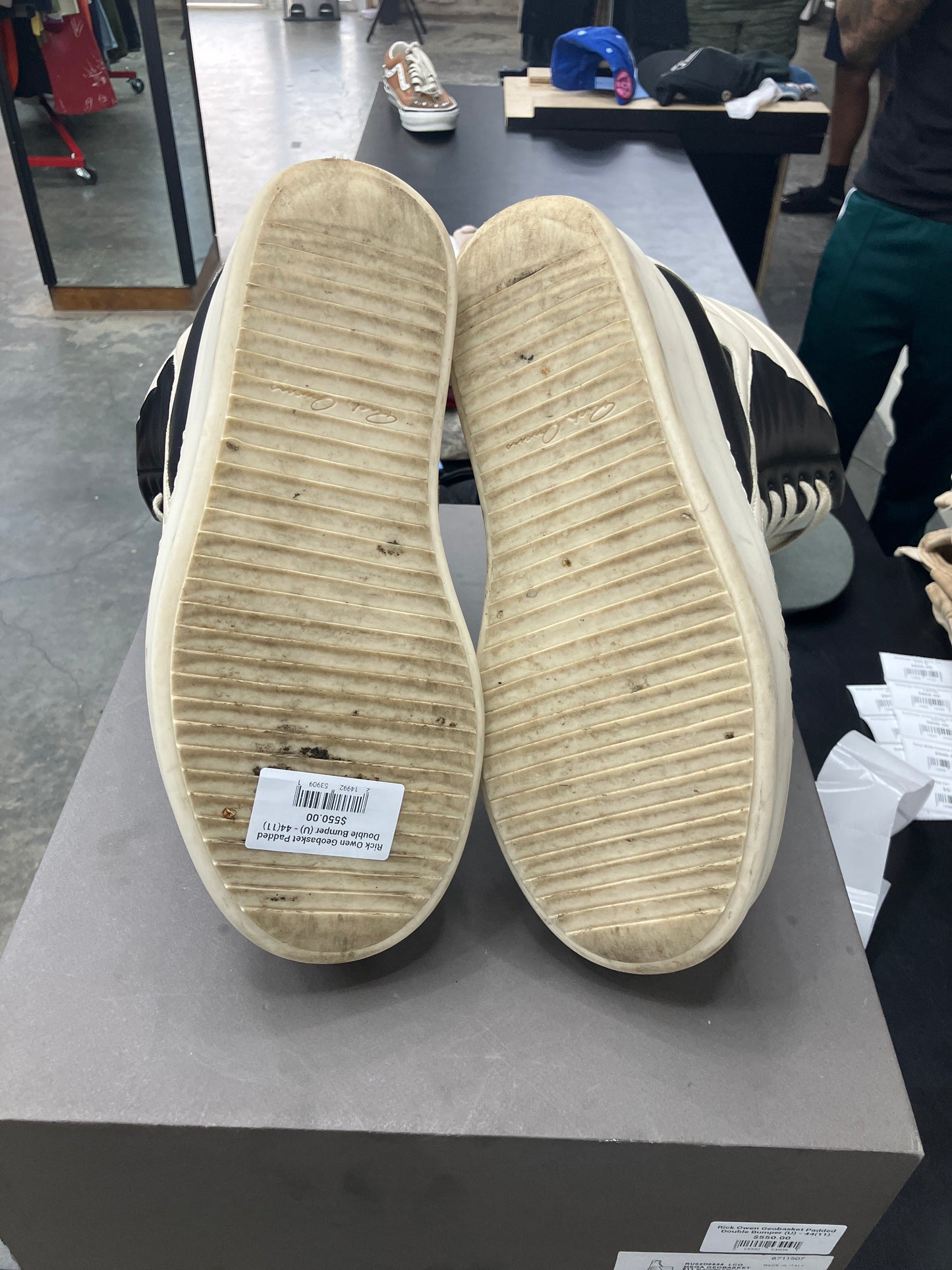 Rick Owen Geobasket Padded Double Bumper (U) - 44(11)