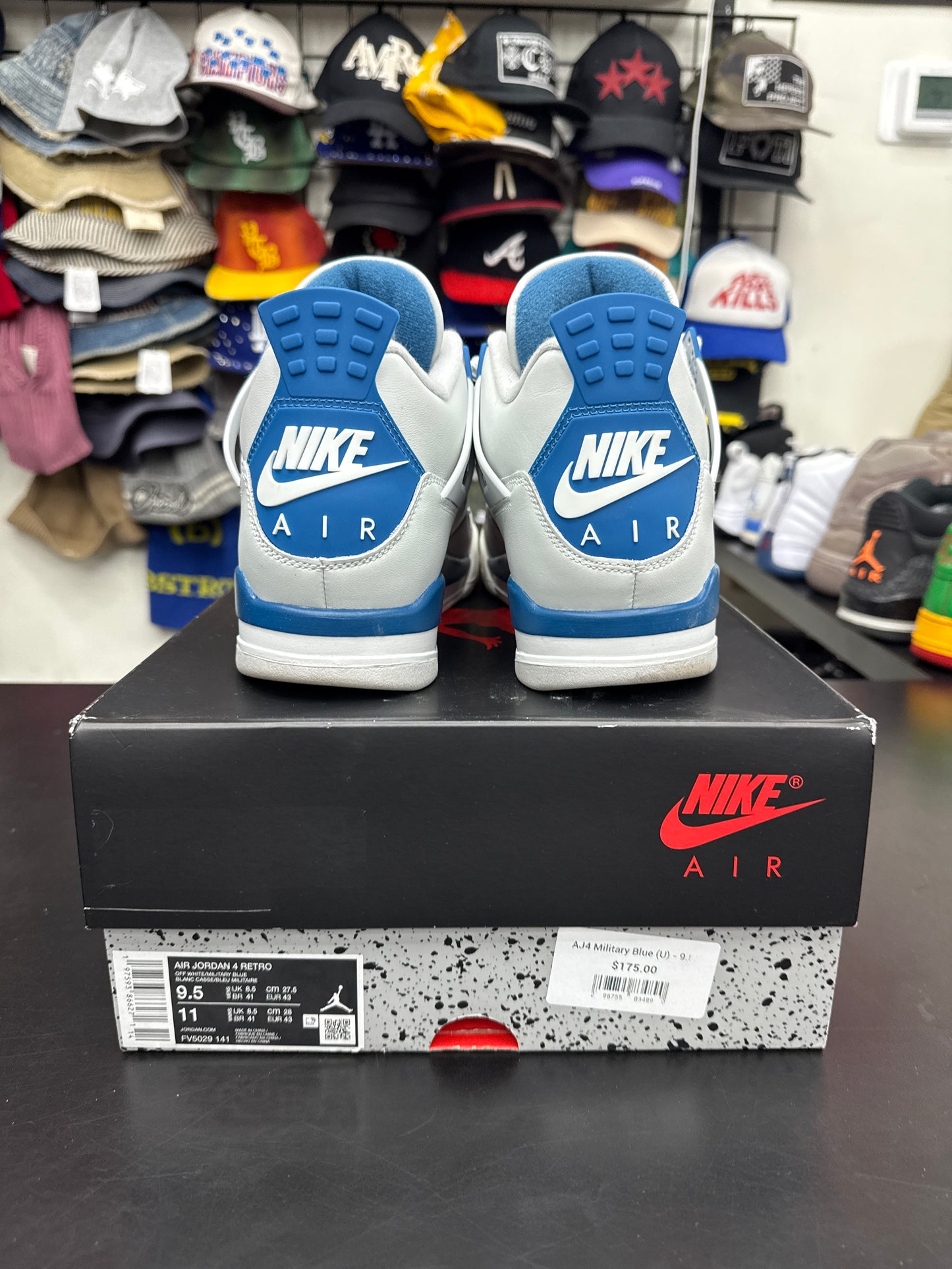AJ4 Military Blue (U) - 9.5M