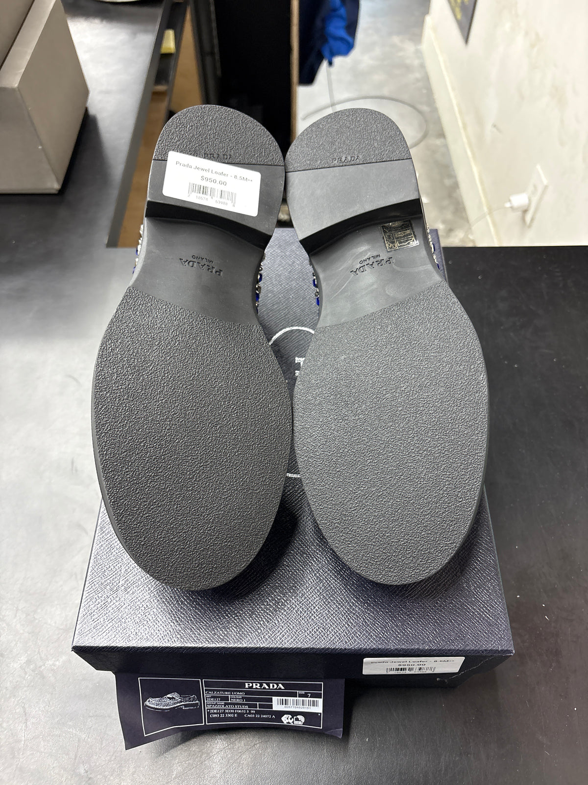 Prada Jewel Loafer - 8.5M**