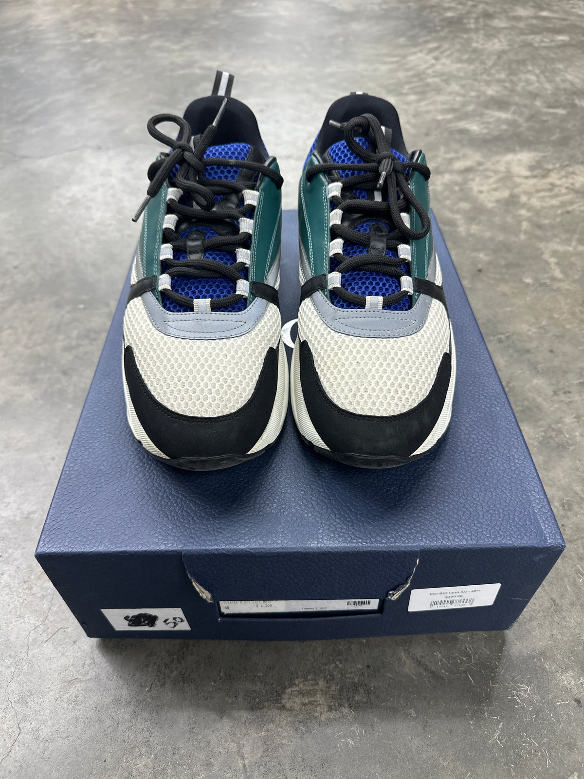 Dior B22 Cyan (U) - 48**