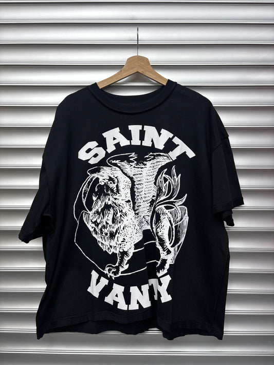 Saint Vanity Black Tee - L