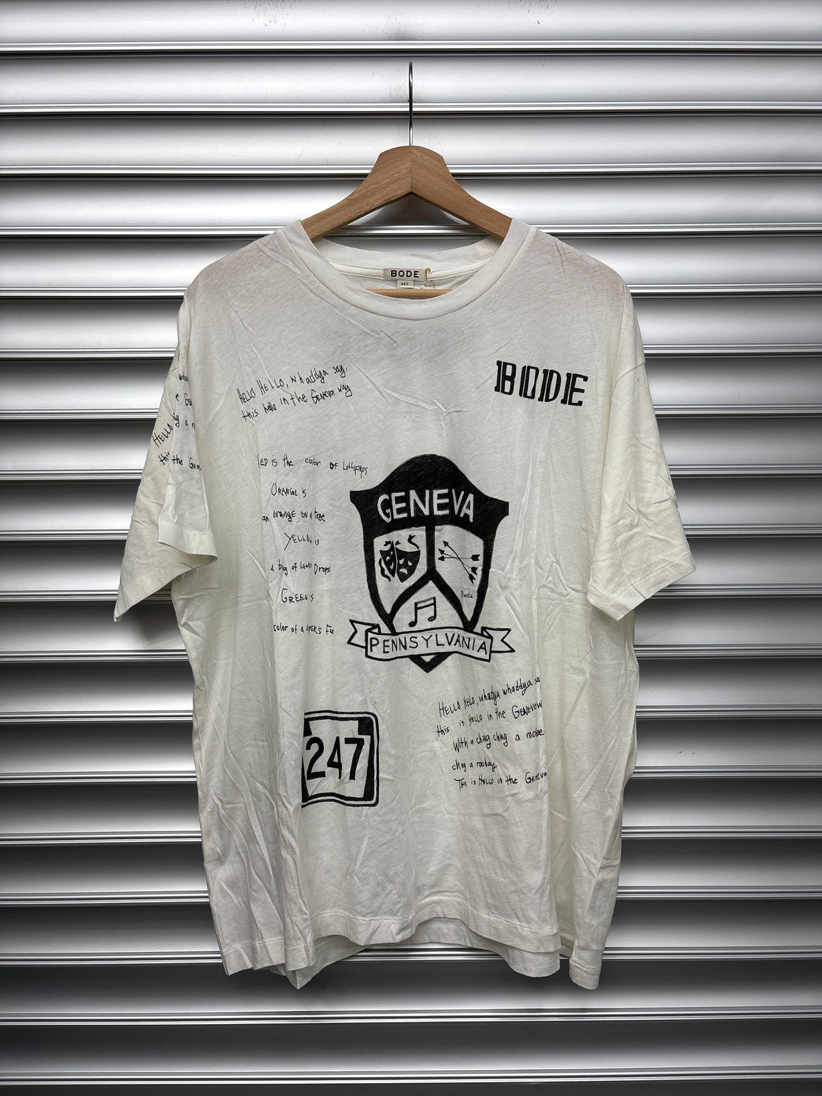 Bode Geneva Tee - L**