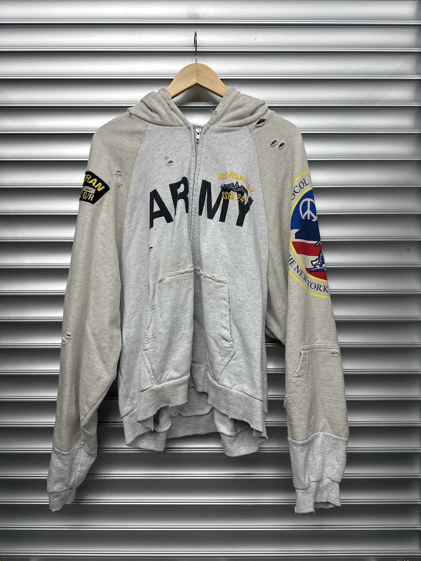 Project GR Army Reconstructed Hoodie - 2