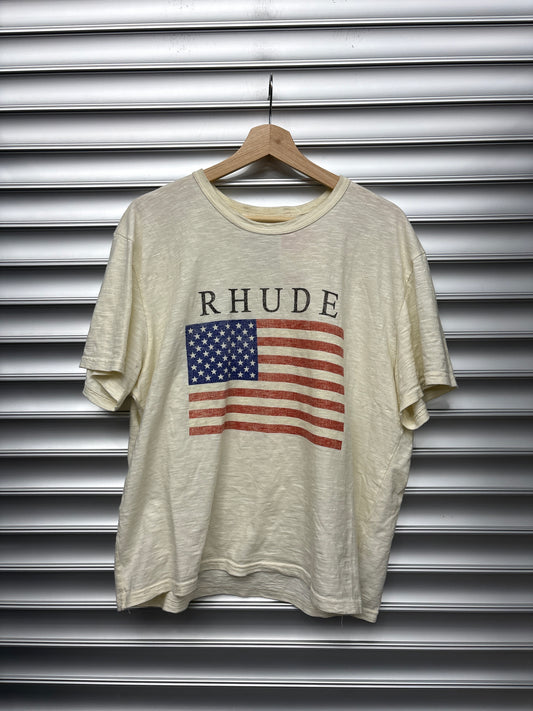 Rhude Flag Tee - M**