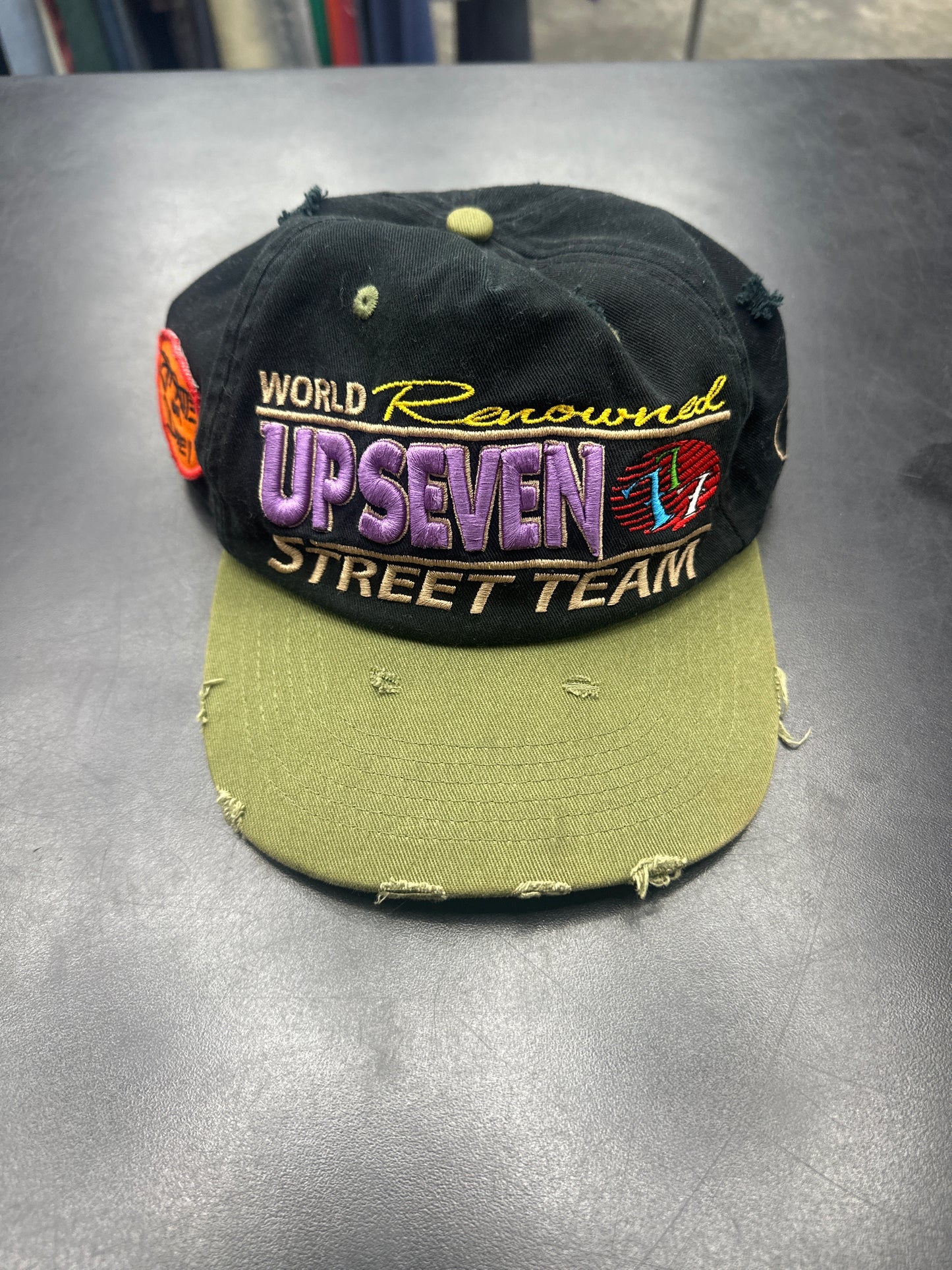 Up 7 Green Hat