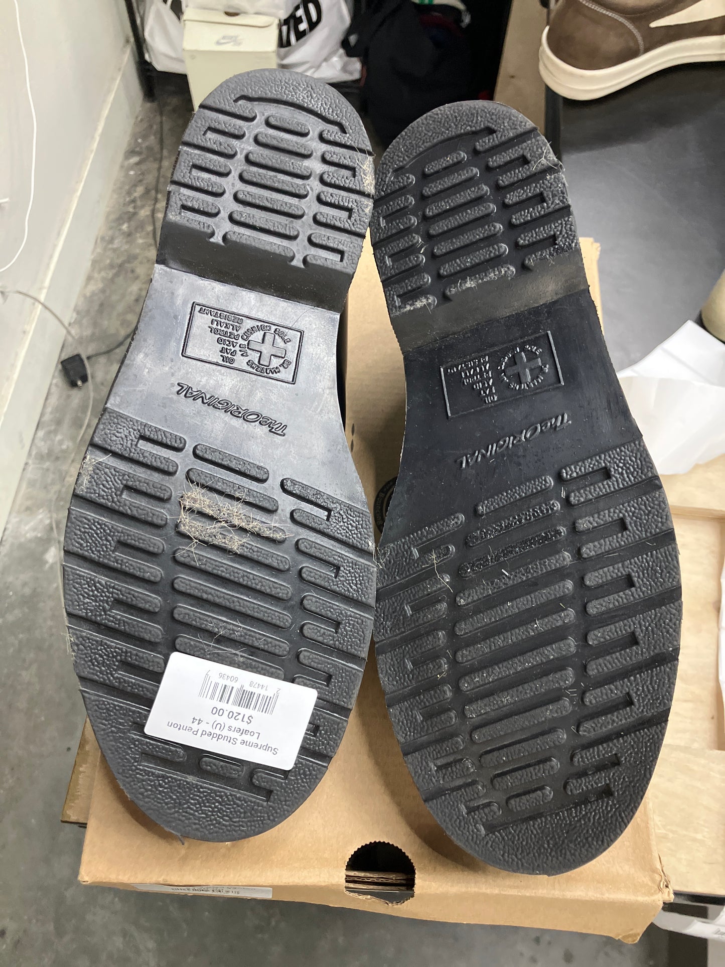 Supreme Studded Penton Loafers (U) - 44