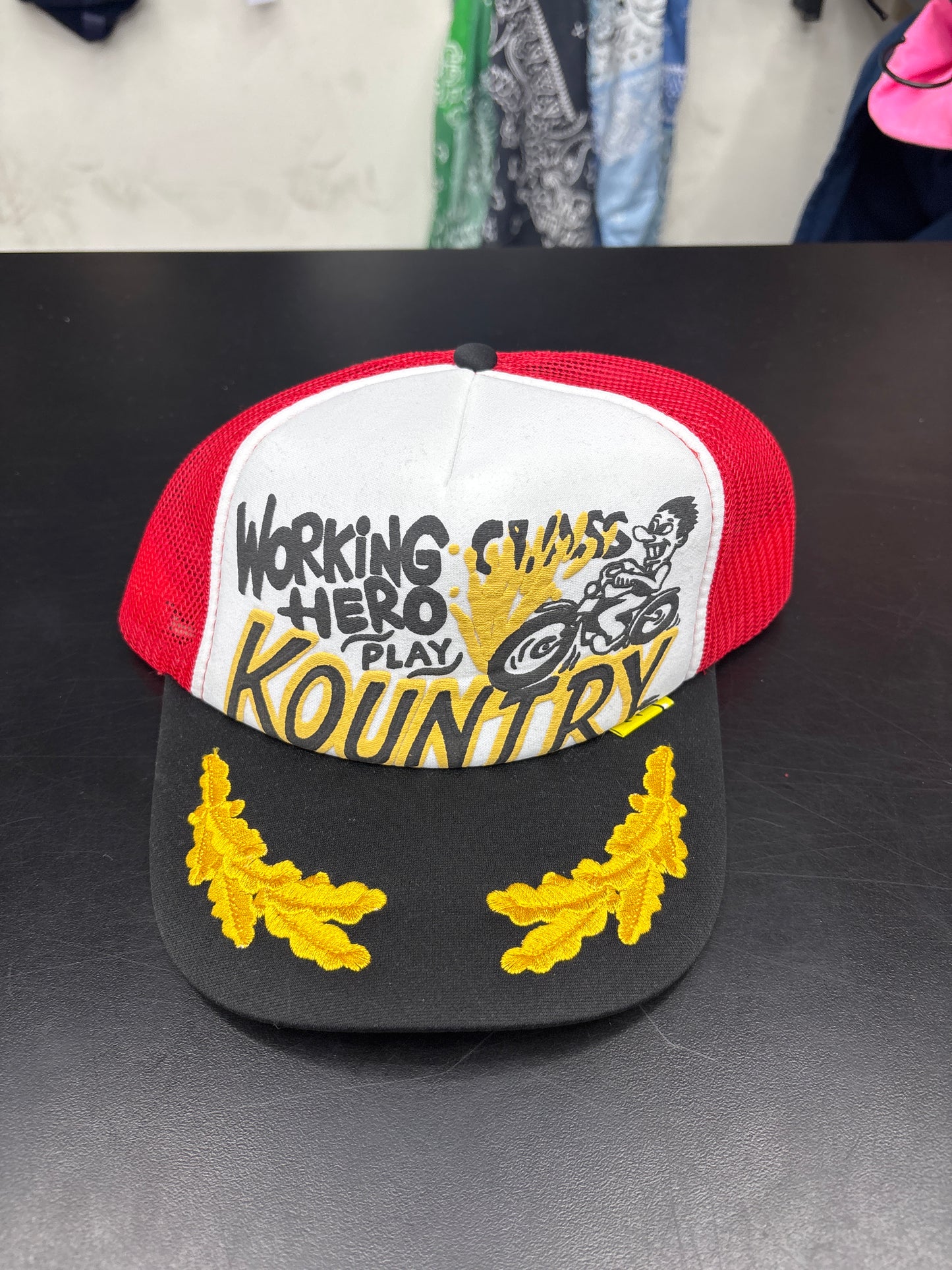 Kapital Red Trucker Hat - OS