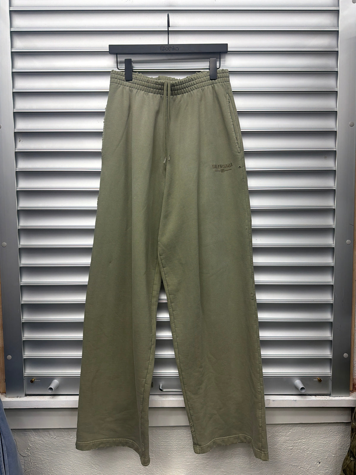 Balenciaga Olive Sweats - XS**