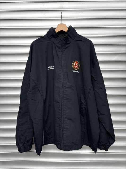 Supreme Umbro Black Track Jacket - XL**