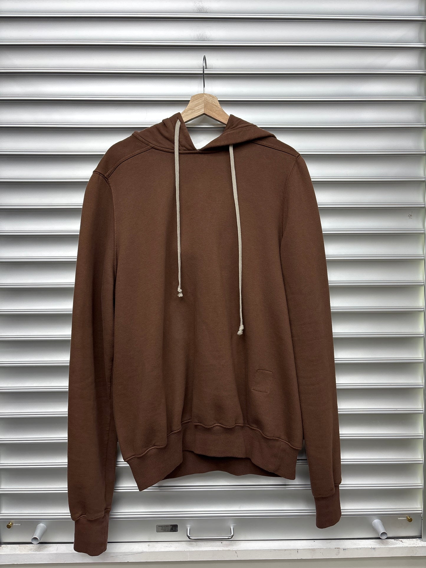 Brown Rick Owens Hoodie - L