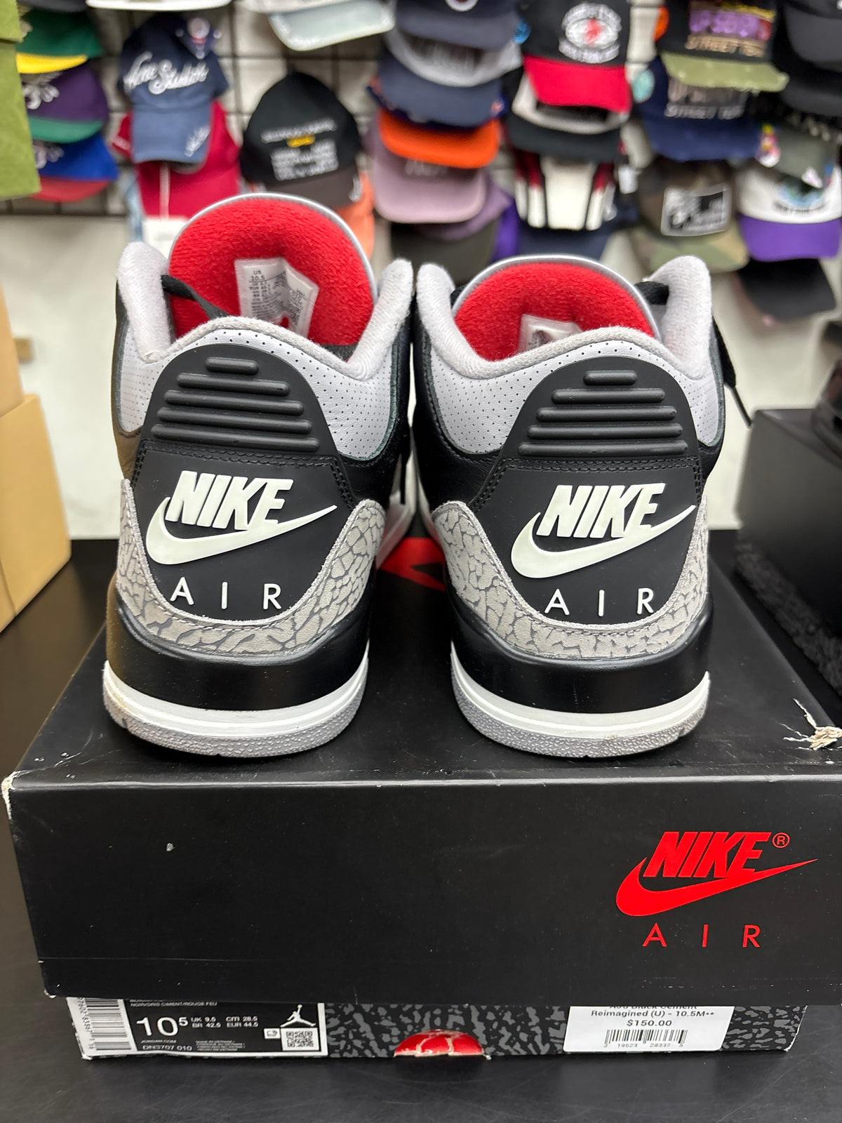 AJ3 Black Cement Reimagined (U) - 10.5M**