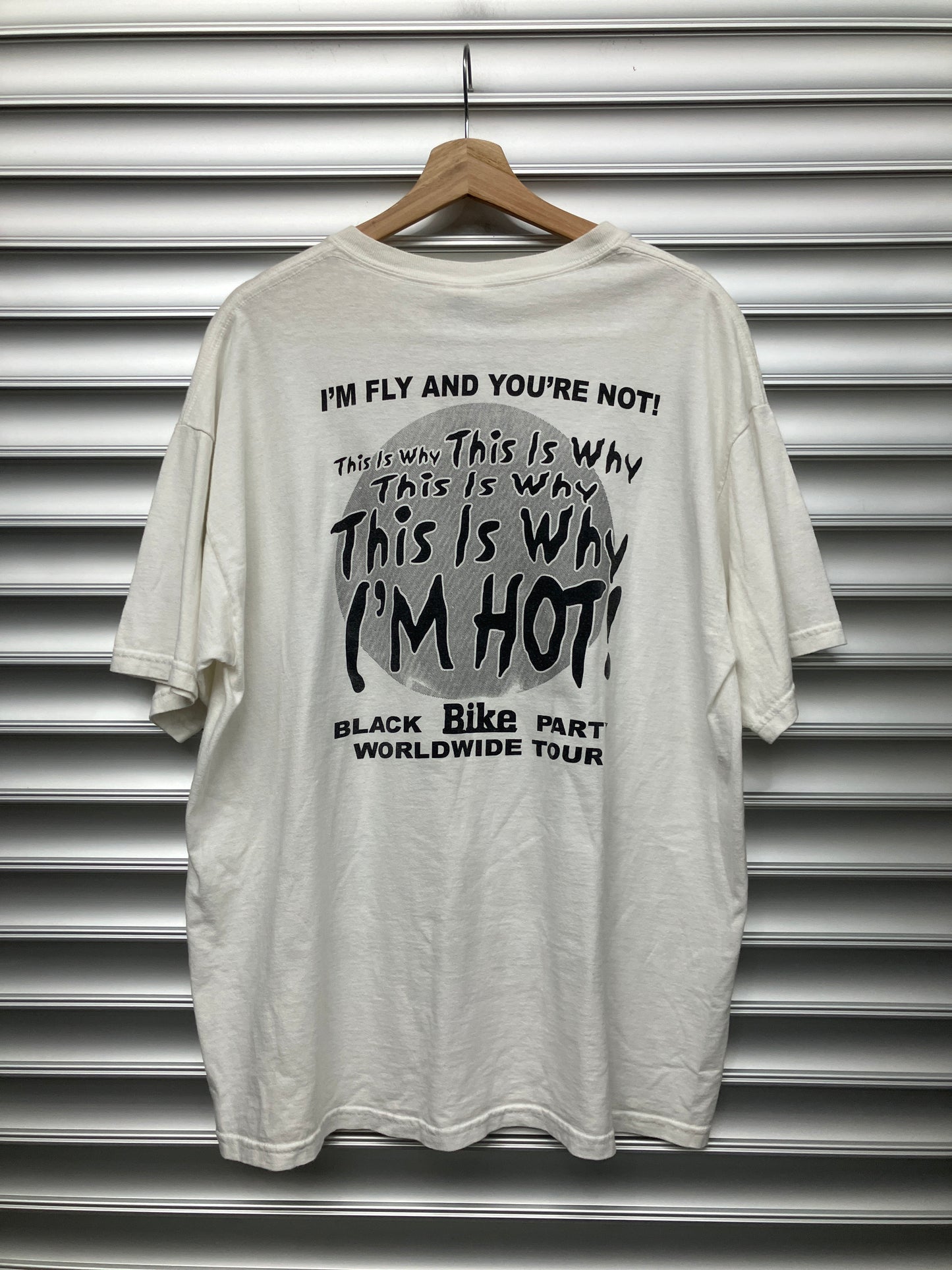 Vintage Black Bike Fest Tee - XL