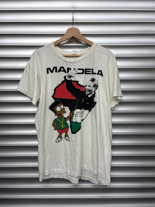Vintageq Mandela Black Bart Tee - M **