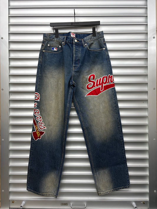 Supreme Braves Denim - 34**