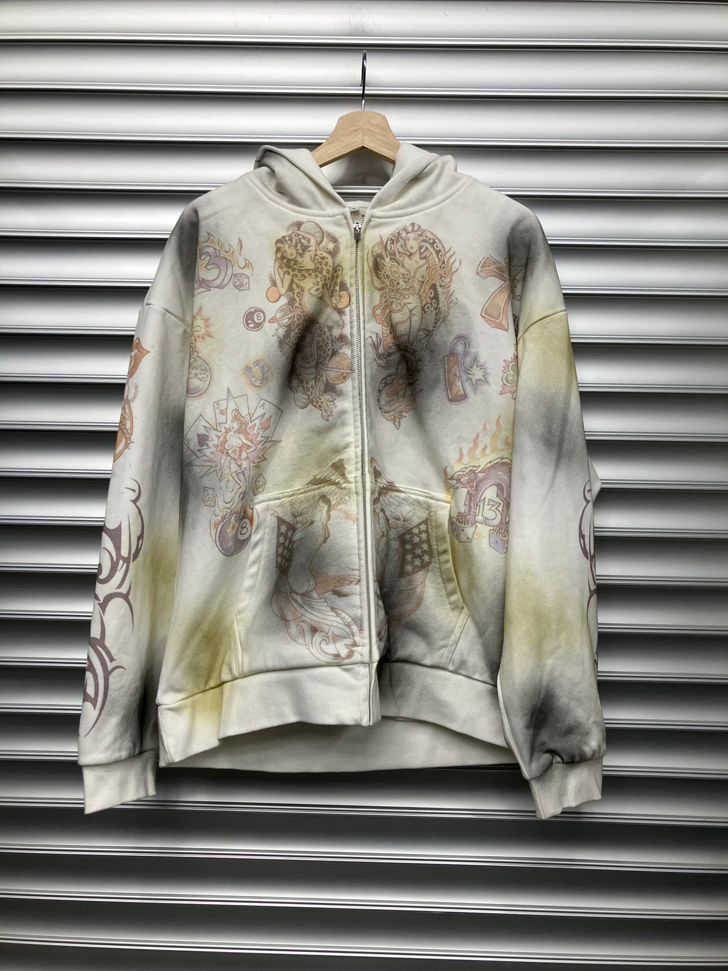 5Under God All Over Zip - Small