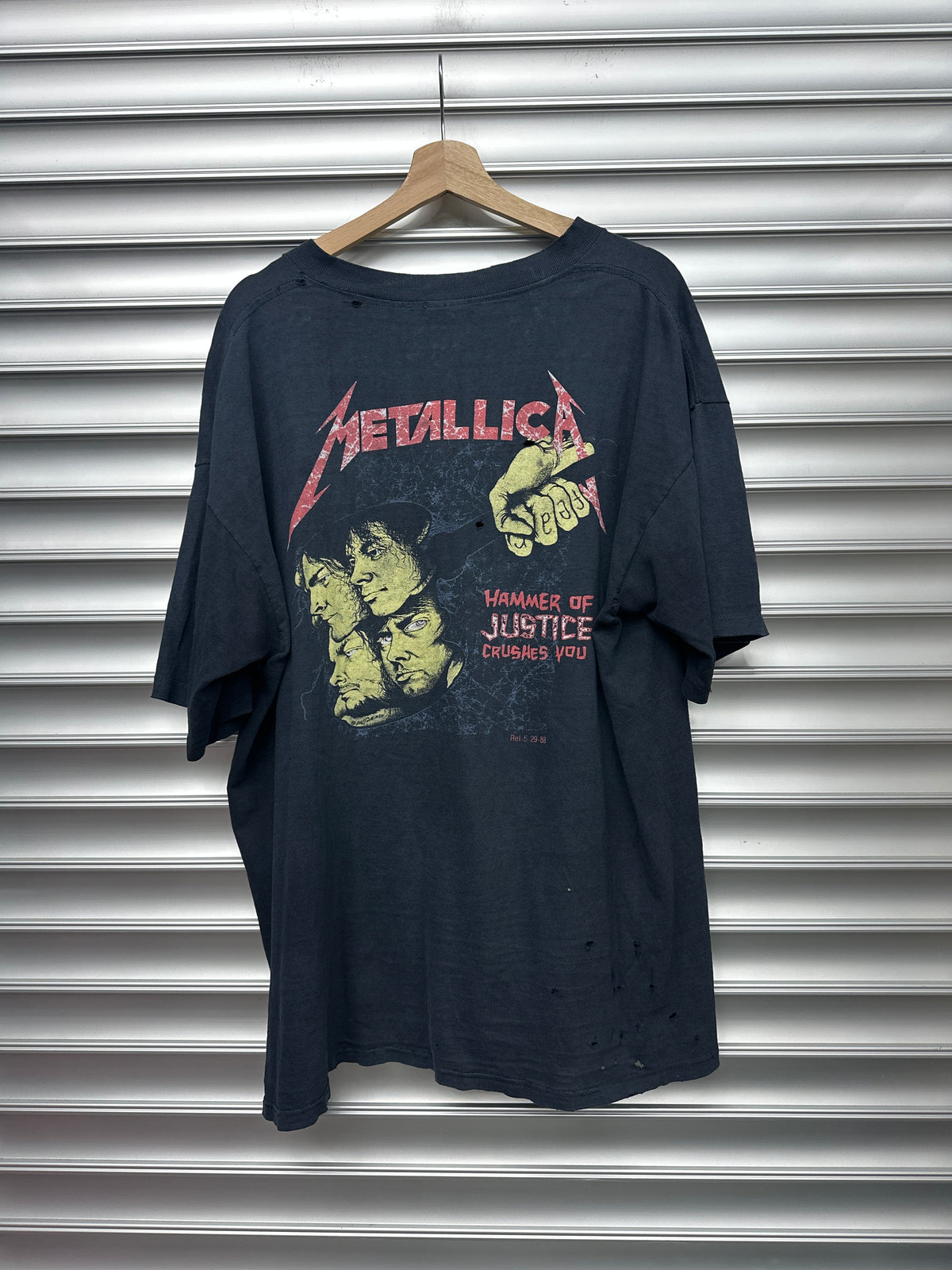 Vintage Metallica Justice Tee - XL**