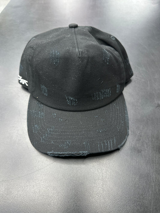 HMDD Distressed Black Hat