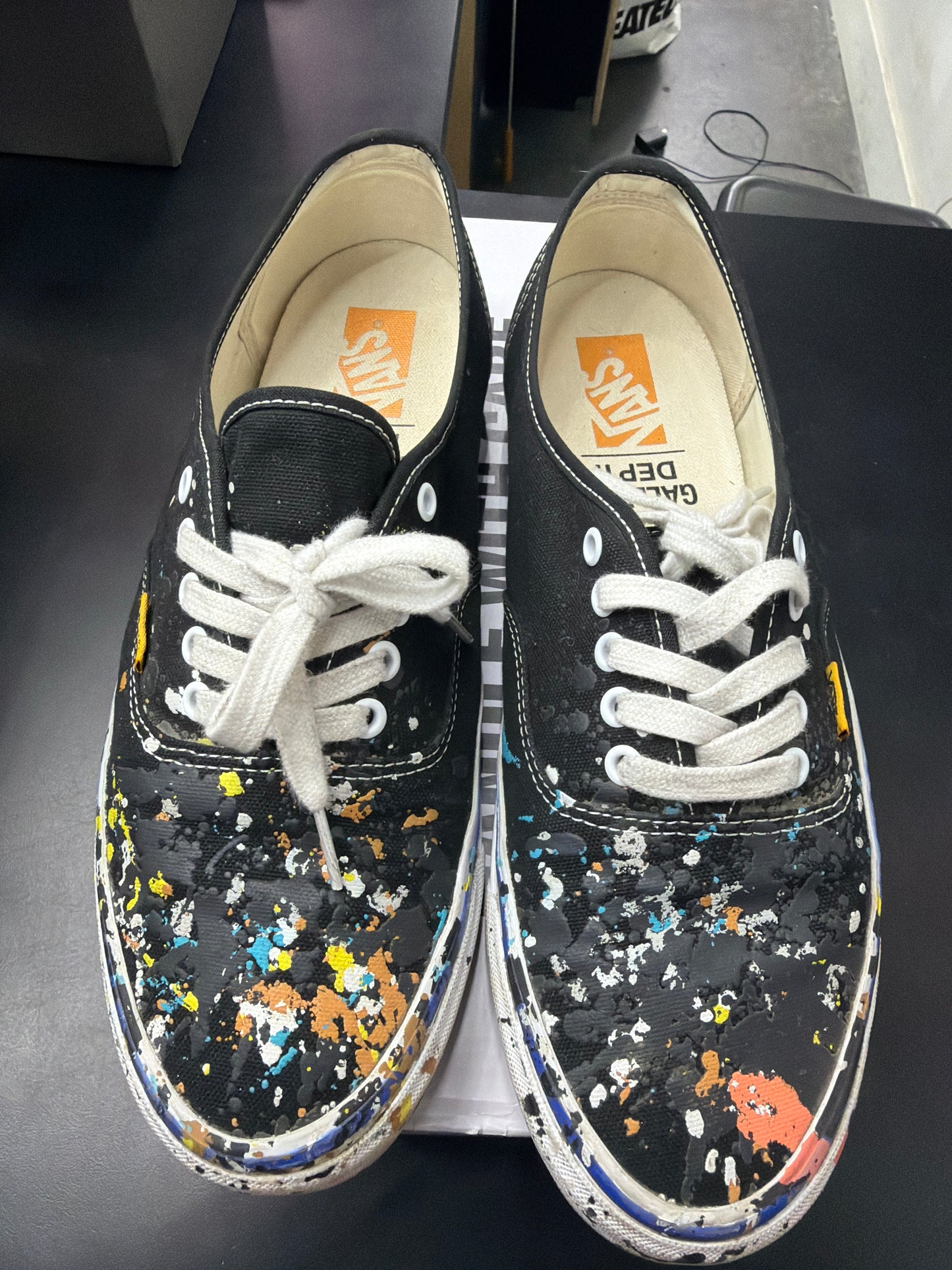 Vans Authentic Gallery Dept Paint Splatter (U) - 13M
