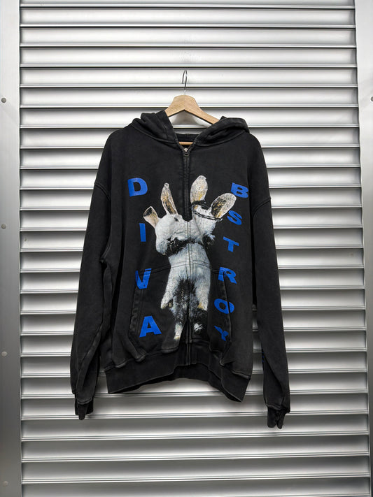 Bstroy Diva Zip Up Hoodie - L