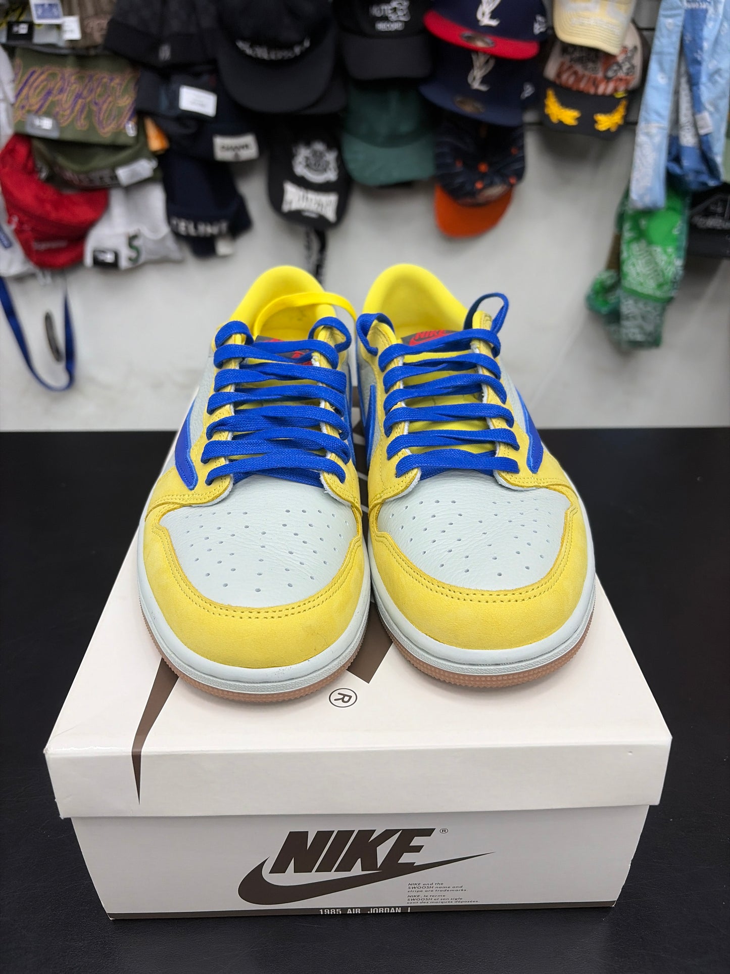 AJ1 Low Travis Scott Canary Yellow (U) - 10.5W