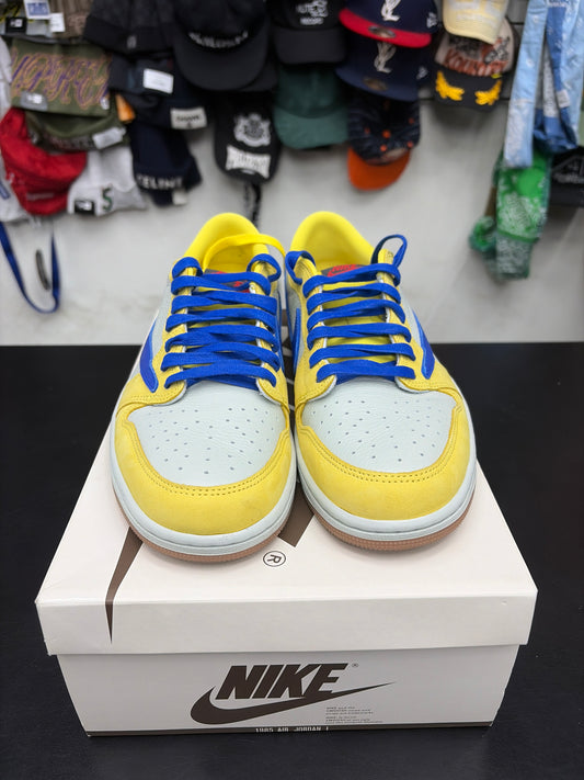 AJ1 Low Travis Scott Canary Yellow (U) - 10.5W