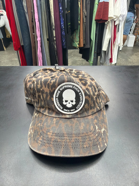 Supreme Number Nine Cheetah Dad Hat**