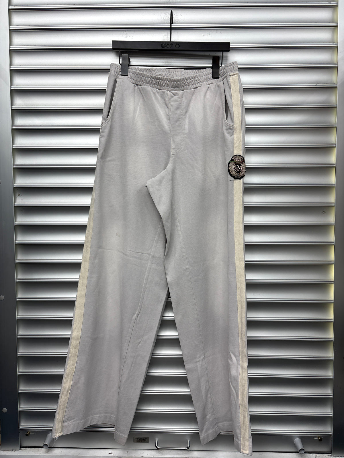 Grey 424 Stripe Sweatpants - M**