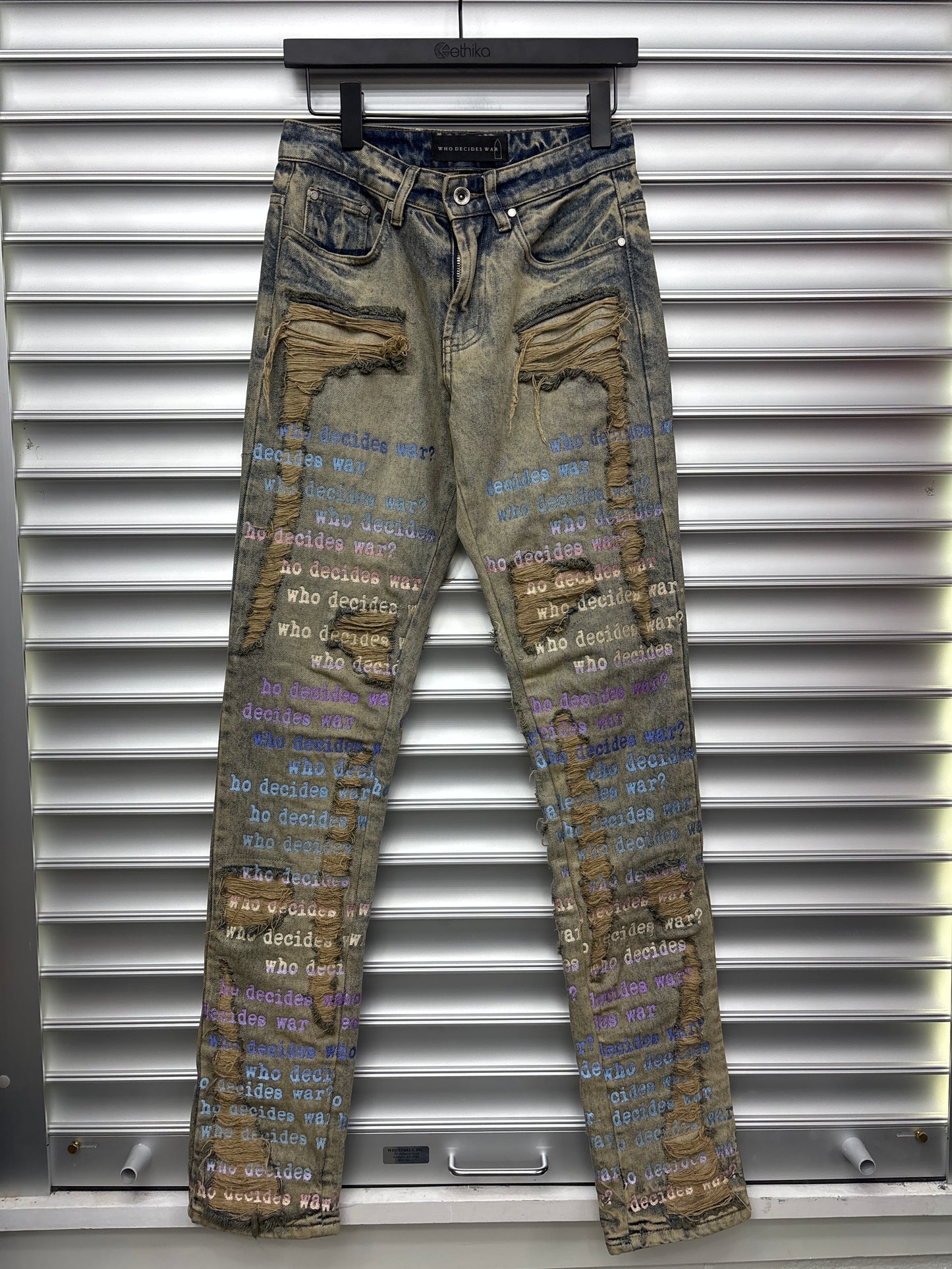 Who Decides War Distressed Denim - 26