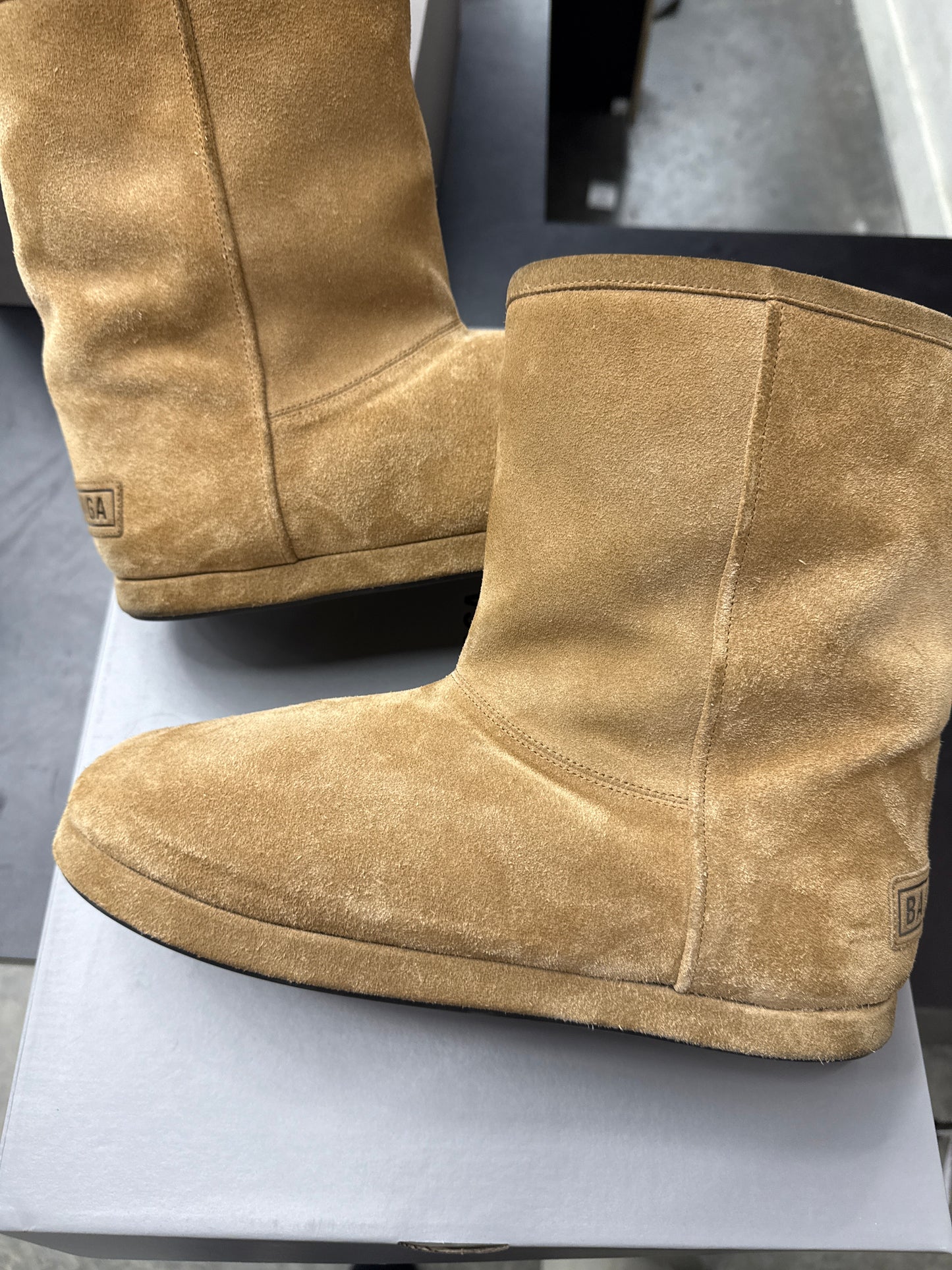 Balenciaga Alasaka Soft Bootie Brown (U) - 41(8)