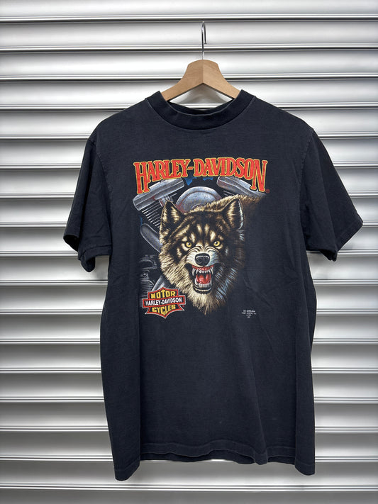 Harley Davidson Wolf Tee - L