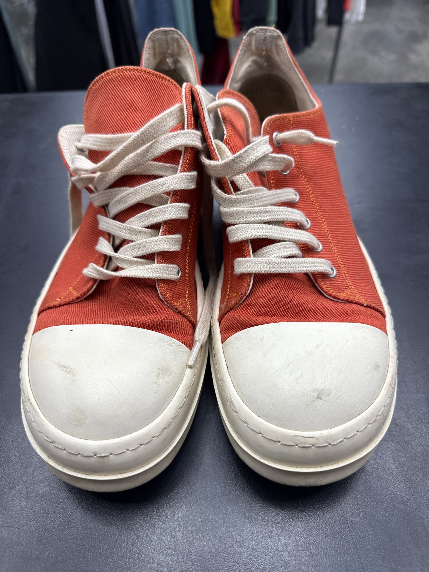 Rick Owen DRKSHDW Ramone Orange (U) - 40.5 (NB)