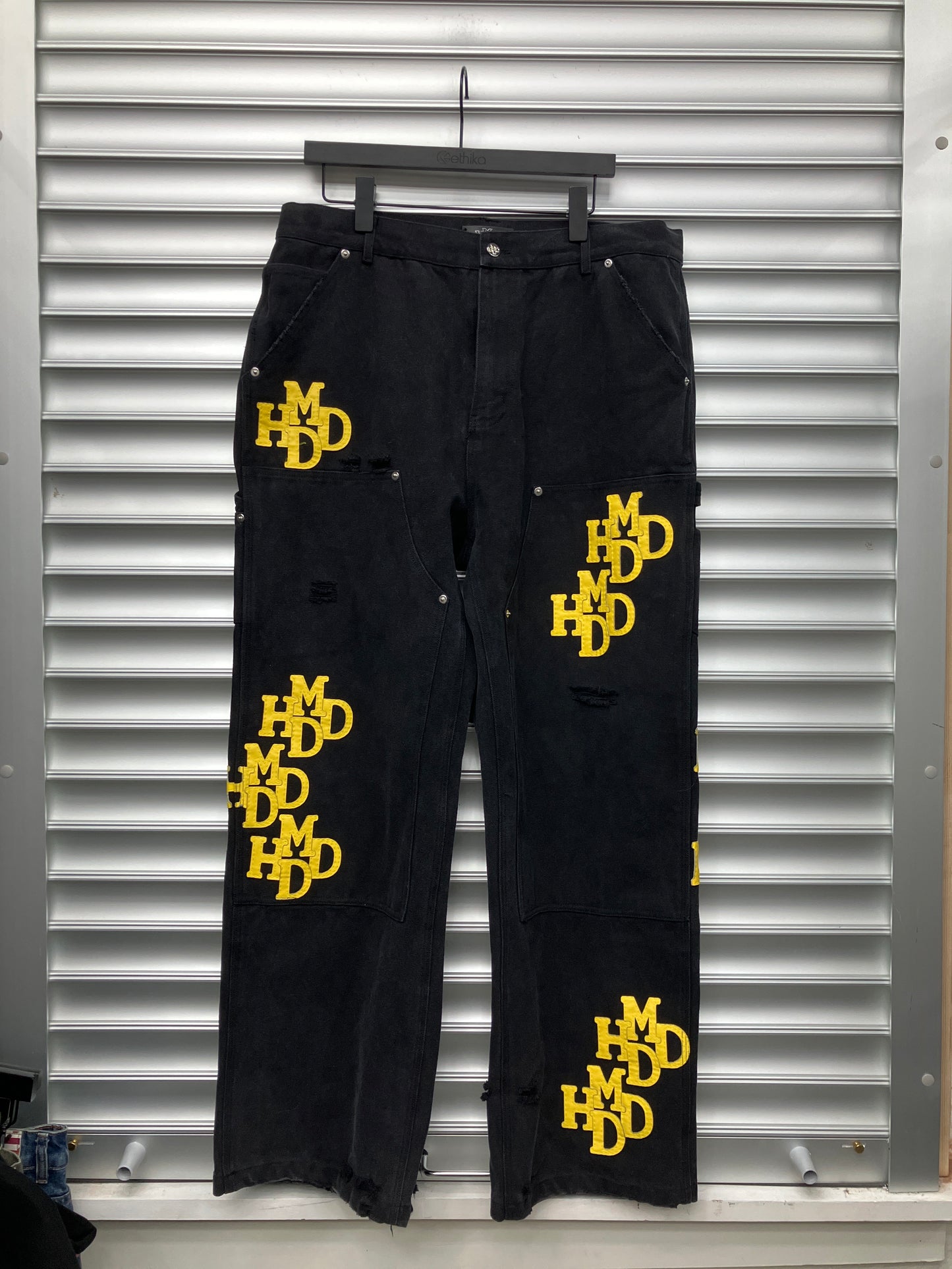 HMDD Yellow Patch Denim - XL