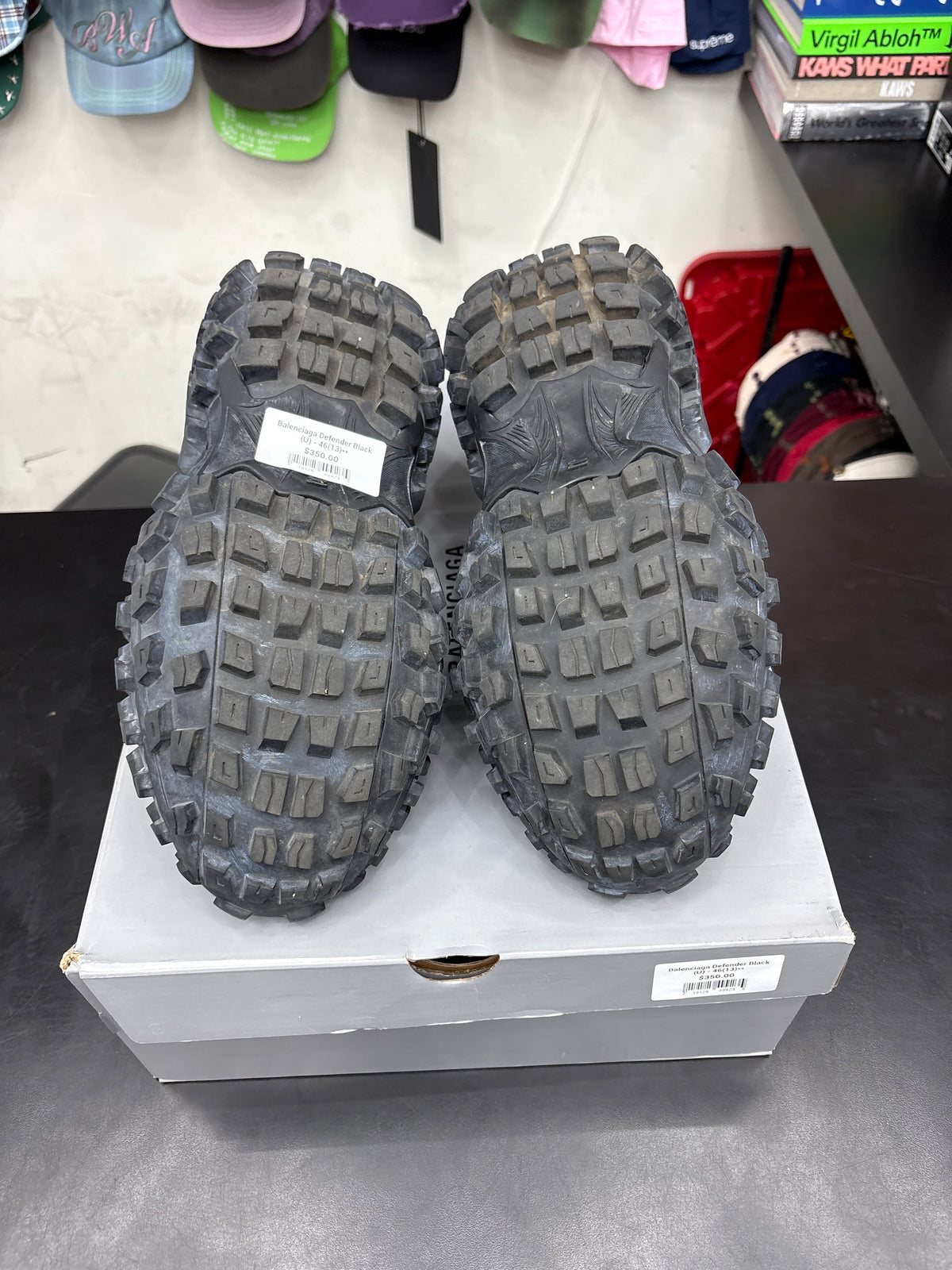 Balenciaga Defender Black (U) - 46(13)**