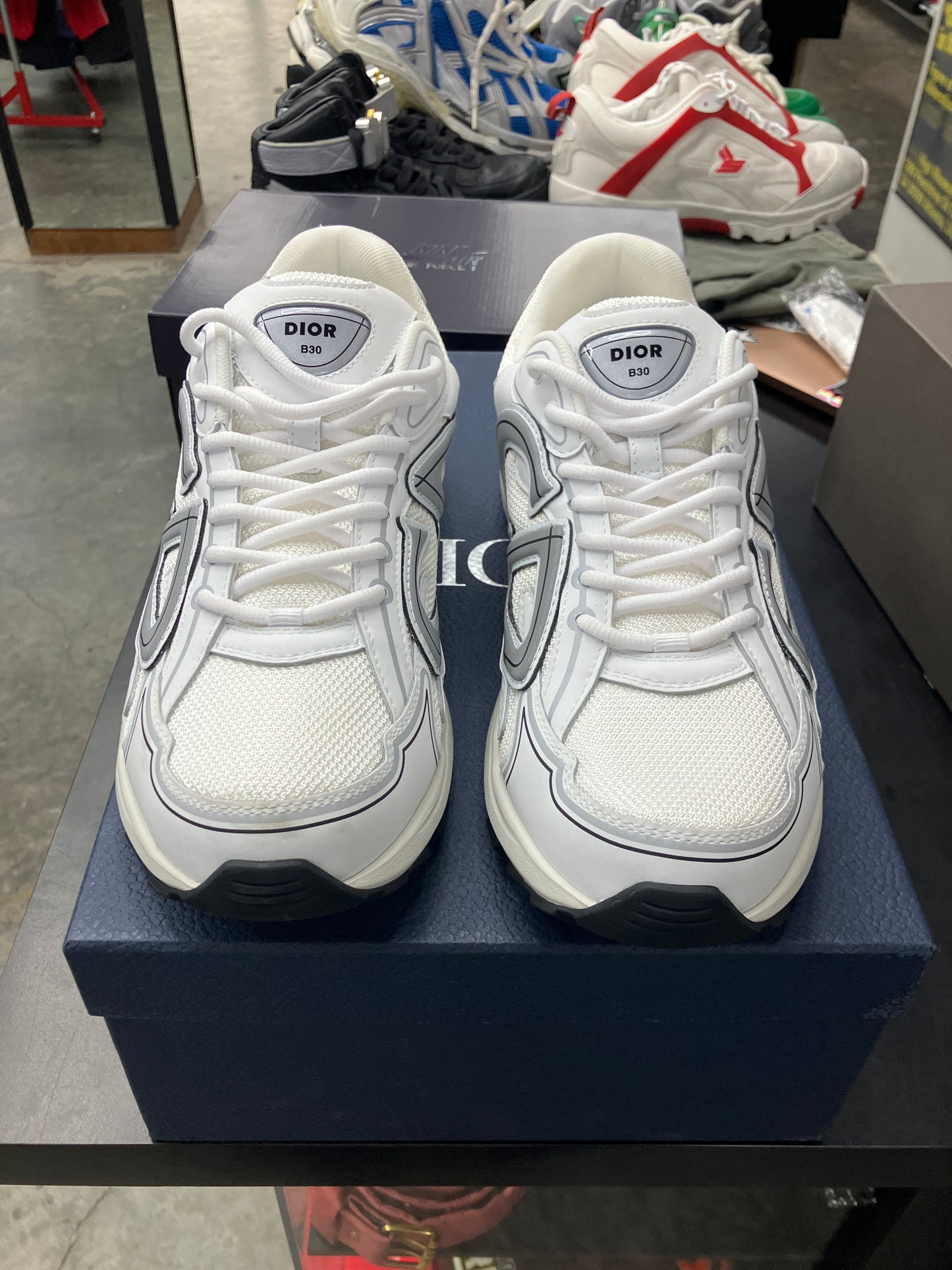 Dior B30 White/Grey (U) - 43(10)