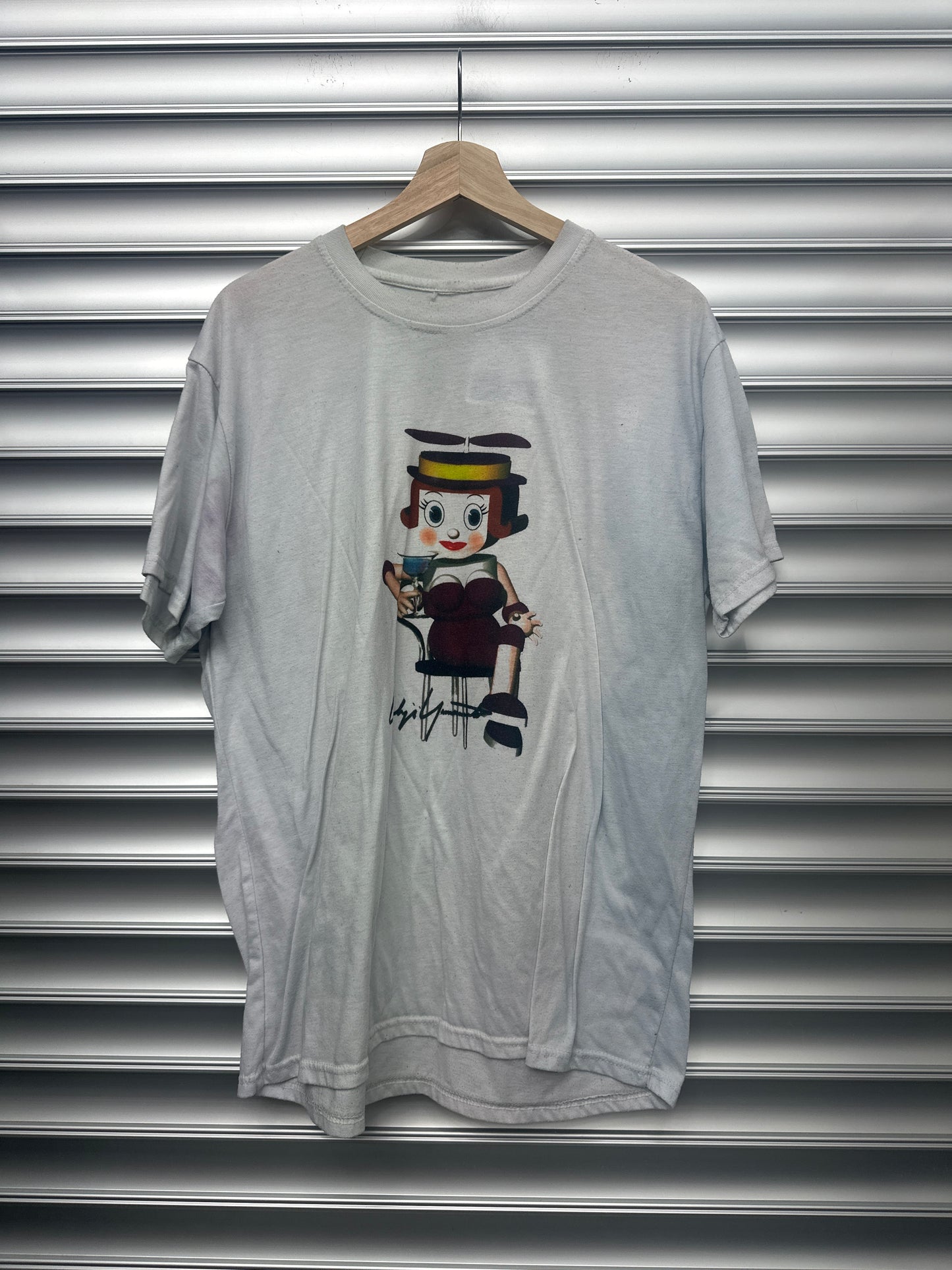 Yohji Yamamoto Saeko Girl Tee - L **