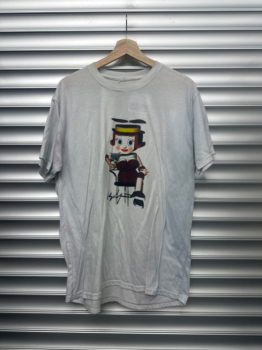 Yohji Yamamoto Saeko Girl Tee - L **