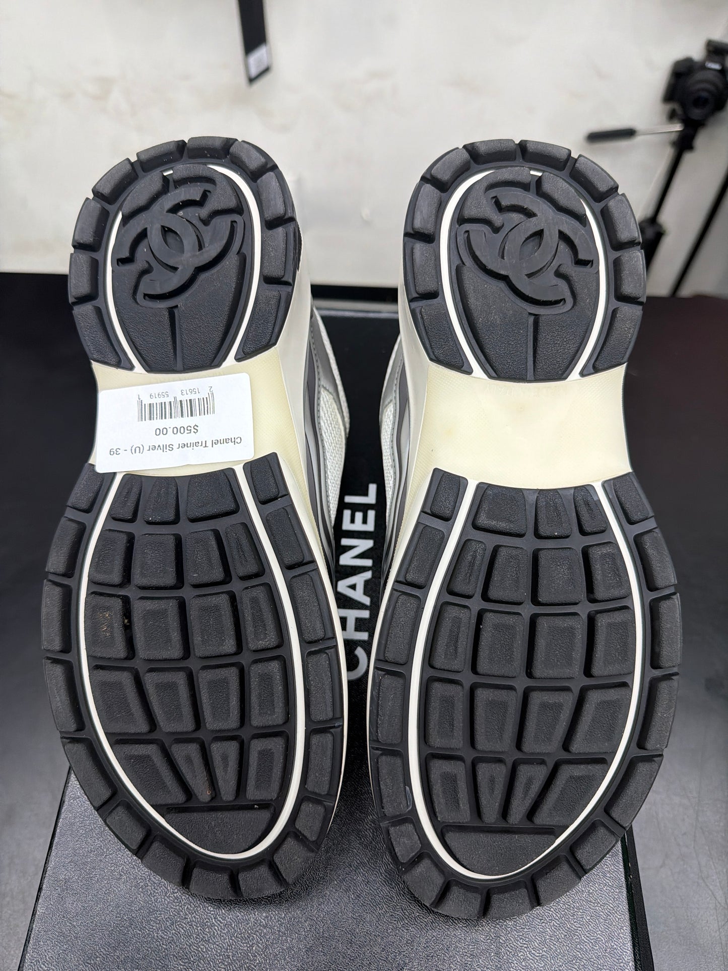 Chanel Trainer Silver (U) - 39