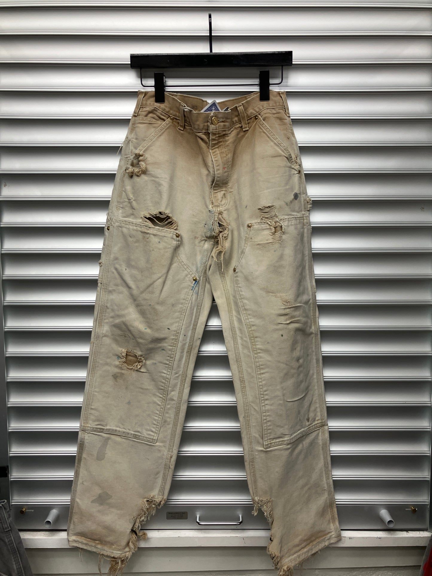Vintage Carhartt Khaki Double Knee - 32