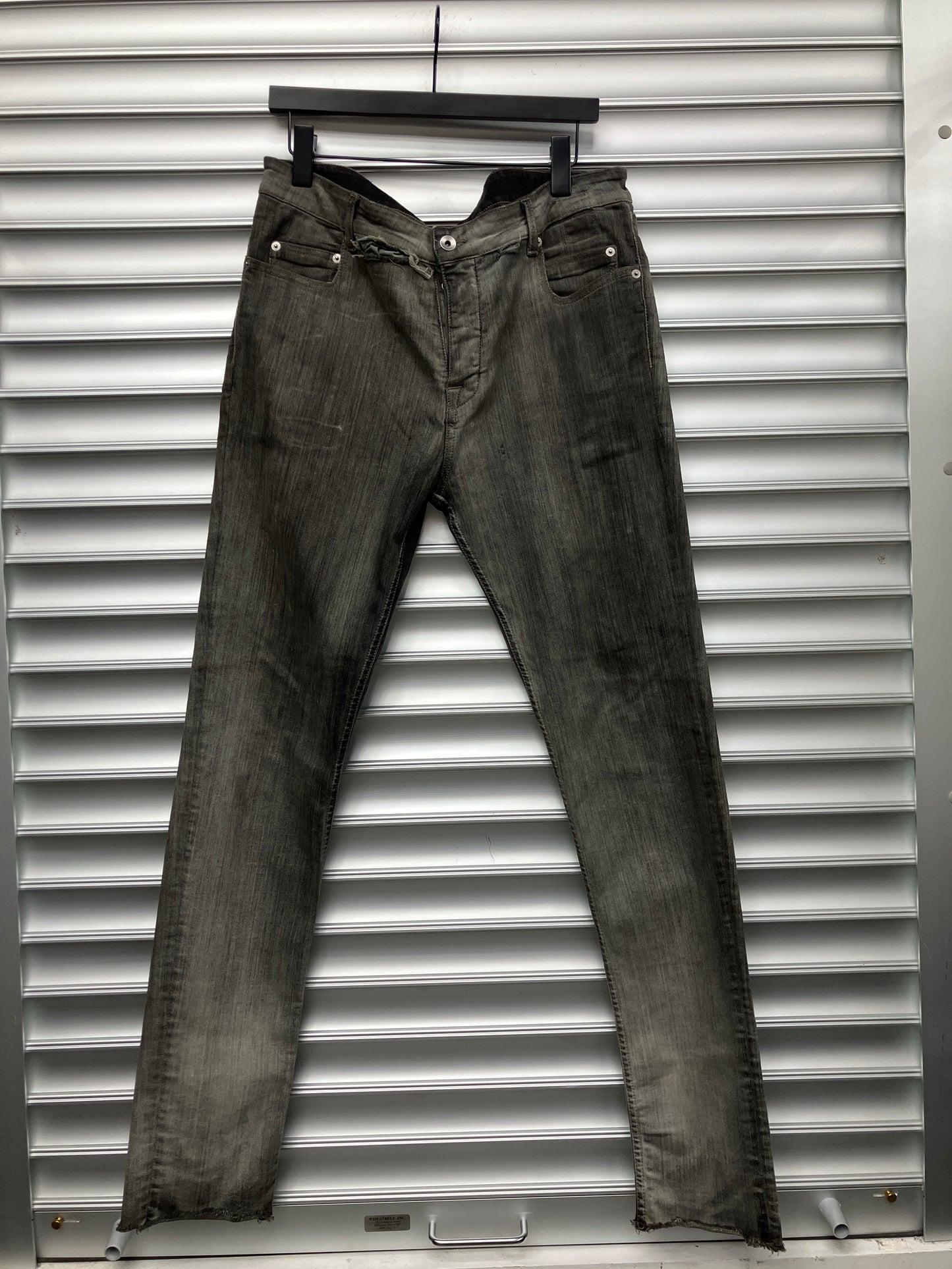 Rick Owens DRKSHDW Grey Denim - 36
