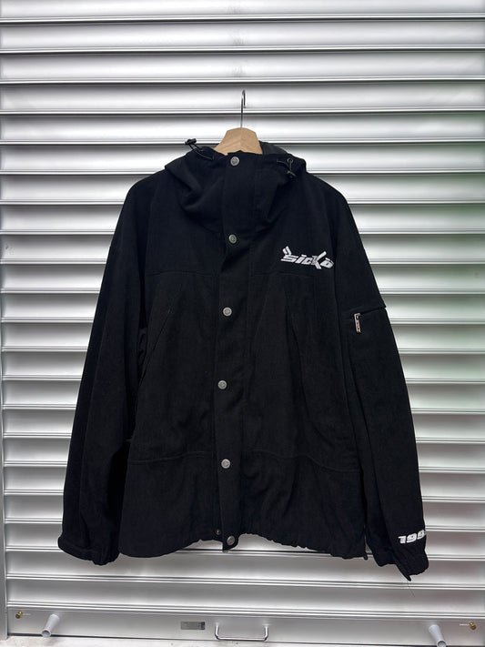 Sicko Black Corduroy Jacket - XL