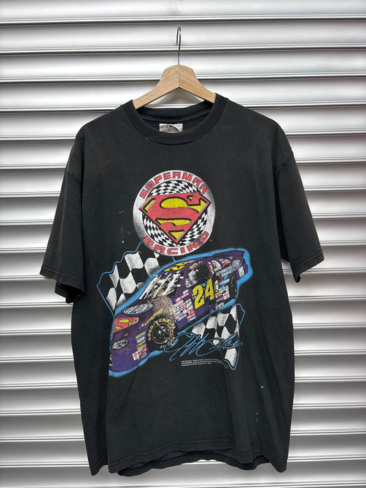 Vintage Superman Racing Tee - L