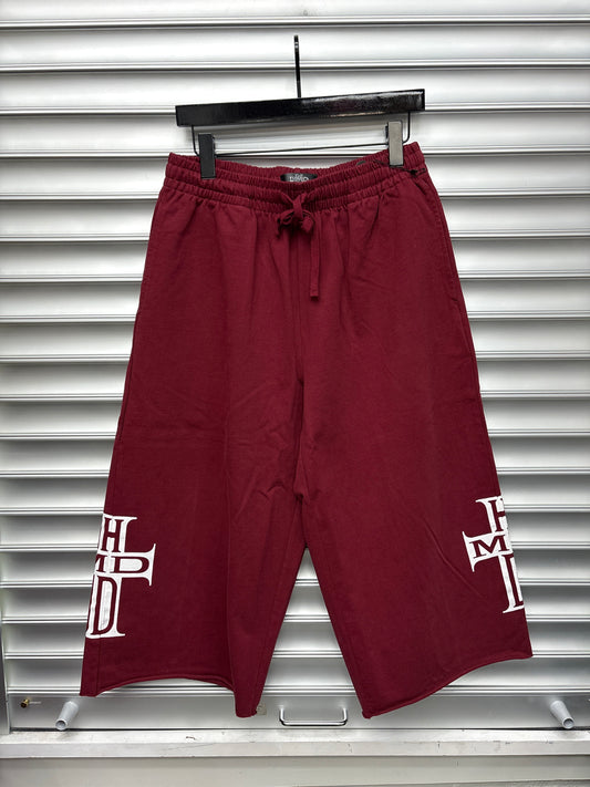 HMDD Maroon Shorts - S**